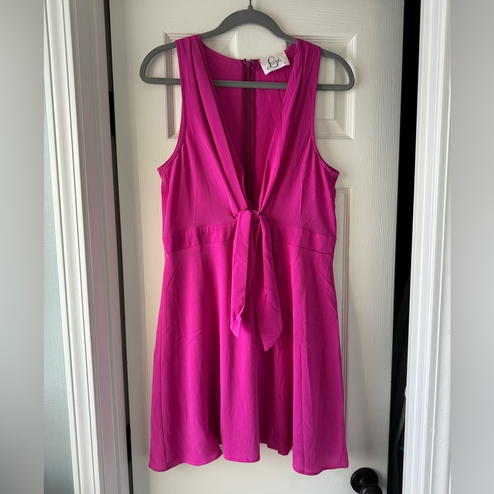 Pink Mini Dress